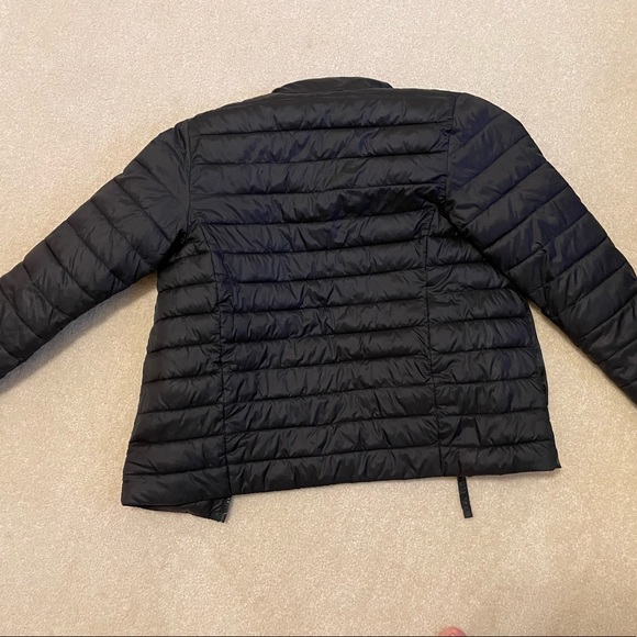 Boys (7) Black Lands End lightweight jacket - Picture 3 of 3